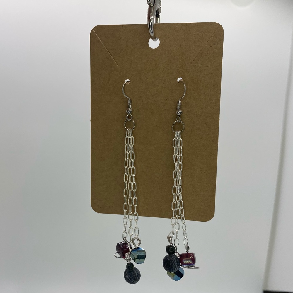 Glass drop Earrings